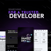 Snap Dev Portfolio HTML Template Screenshot 17