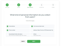 Privacy Policy Generator WordPress Plugin Screenshot 3