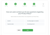 Privacy Policy Generator WordPress Plugin Screenshot 4