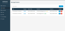 Sports Streaming Posting Portal With API Screenshot 7
