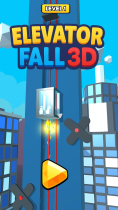 Elevator Fall 3D - Hyper Casual Mobile Unity Game Screenshot 1