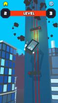 Elevator Fall 3D - Hyper Casual Mobile Unity Game Screenshot 8