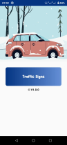 Learn Traffic Signs - Android Quiz App Screenshot 1