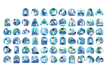 Hospital And Medical Vector Illustrations Screenshot 1