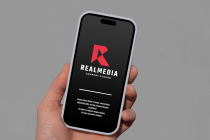 Real Media Letter R Logo Screenshot 1