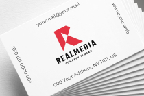 Real Media Letter R Logo Screenshot 2