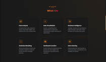 Modern Portfolio Landing Page Template Screenshot 2