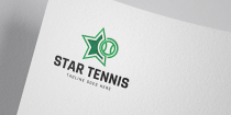 Star Tennis Logo Template Screenshot 1