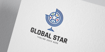 Globle Team Logo Template Screenshot 1