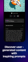 Pixagram – Modern AI Image Generator Flutter App Screenshot 4