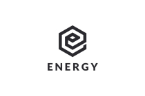 Letter E Hexagon Logo design vector template v.10 Screenshot 3