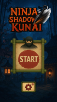 Ninja Shadow Kunai - Casual Mobile Unity Game Screenshot 1
