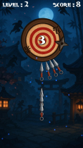 Ninja Shadow Kunai - Casual Mobile Unity Game Screenshot 6