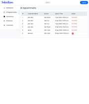 Salon Booking Application - MERN Stack Screenshot 9