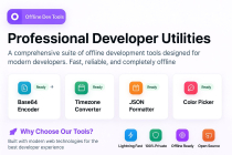 Toolbox Dev Forge – React Utility Kit Screenshot 1