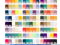 Modern Online Color Picker with Predefined Palette Screenshot 3