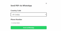 WhatsApp PDF Share - Send WordPress Posts as PDF Screenshot 3