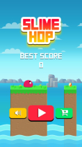 Slime Hop - Buildbox Template Screenshot 1
