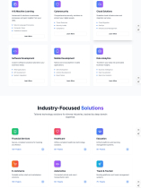 PicoEdge – Modern Tech Businesses Template Screenshot 2