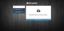 DropSlot - File Sharing Platform Screenshot 1