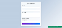 Axora-Secure Contact Form with Captcha And AJAX  Screenshot 2