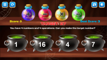 Potion Math – HTML5 Game - construct 3 Screenshot 4