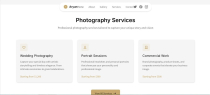 Aryan Photography - Portfolio HTML Template Screenshot 3