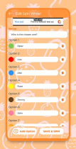Spin Wheel Random Selection Android App Screenshot 2