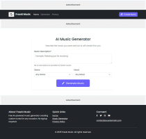 AI Music Generator Screenshot 2