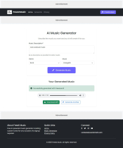 AI Music Generator Screenshot 4