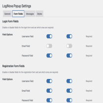 LogiNova WordPress Plugin Screenshot 3