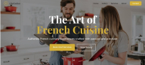 Chef Julien – Elegant French Cuisine Portfolio Screenshot 1