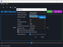 AI Local Background Remover - Python Screenshot 2