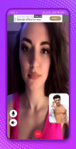 Random Video Call - Fake Call Android App Screenshot 16
