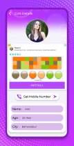 Random Video Call - Fake Call Android App Screenshot 20