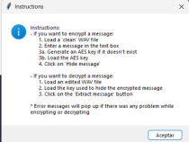 Phantom Wave - Audio Steganography App Screenshot 3