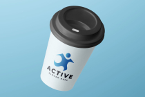Active - Dynamic Human Figure Logo Screenshot 1