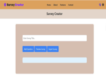 Smart Survey Builder Screenshot 1