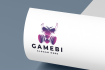 Gamebi Skull Gas Mask Logo Screenshot 1