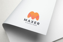 Maxer Abstract M Logo Screenshot 2
