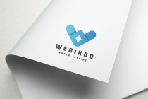 Webikod - Modern Abstract W Letter Logo Screenshot 2