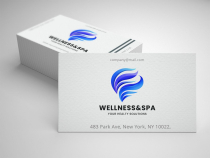 Wellness Spa - Serene Flowing Wellness Logo Screenshot 1