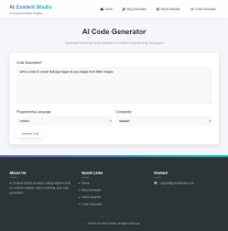 AI Content Generator Screenshot 6