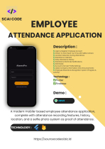Employee Attendance Application Flutter Screenshot 1