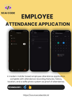 Employee Attendance Application Flutter Screenshot 4