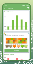 Budgify - Expense Budget Tracker - Android App Tem Screenshot 2