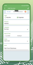 Budgify - Expense Budget Tracker - Android App Tem Screenshot 9