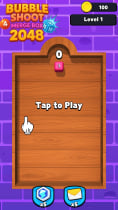 Bubble Shoot Merge Box 2048 - Unity Screenshot 1