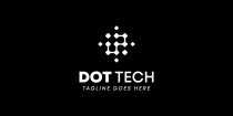 Dot Tech Abstract Tech Logo Screenshot 3