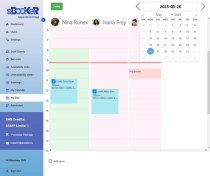 Salon Booking Appointment SMS Reminder, SaaS Screenshot 2